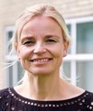 Portrait of Professor Lene Baad-Hansen outside the department