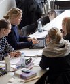 Studiemiljøundersøgelsen 2014 viser, at læsegrupper er populære blandt de studerende på Health. I eksamensperioder er næsten 8 ud af 10 studerende tilknyttet en læsegruppe. Foto: Lars Kruse, AU Kommunikation.