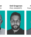 The collaborating authors behind the study, from left: Postdoc Sissel Ida Schmidt and Professor Morten Meyer, from SDU and PhD Emil Gregersen, Postdoc Hjalte Gram and Professor Poul Henning Jensen from DANDRITE