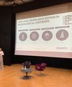 Amalie Lykke presenting her project at the Nordic EMBL Partnership Meeting