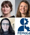 Mette Nyegaard (øverst t.v.), Dorte Rytter (øverst t.h.) og Karina Ejgaard Hansen (nederst) samarbejder med topforskere fra bl.a. University of Oxford og University of Edinburgh i et nyt forskningsprojekt med fokus på endometriose. Fotos: Lars Kruse, A