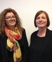 Birgitte Enemark Iversen and Ragnhild Søndergård.
