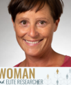 [Translate to English:] Cecilia Ramlau-Hansen lader ikke ubevidste kønsbias passere. Hun insisterer på, at alle skal behandles lige og på, at en ambitiøs forskerkarriere og et velfungerende familieliv ikke er et enten eller. Foto: Lars Kruse, AU Foto.